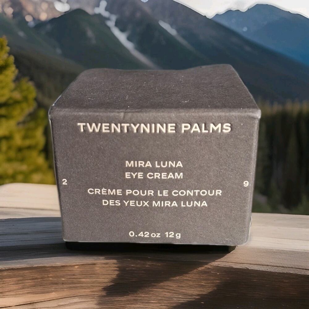 TWENTYNINE PALMS Mira Luna Eye Cream 0.42 oz 12 g Prickly Pear Retinol Lot Of 2